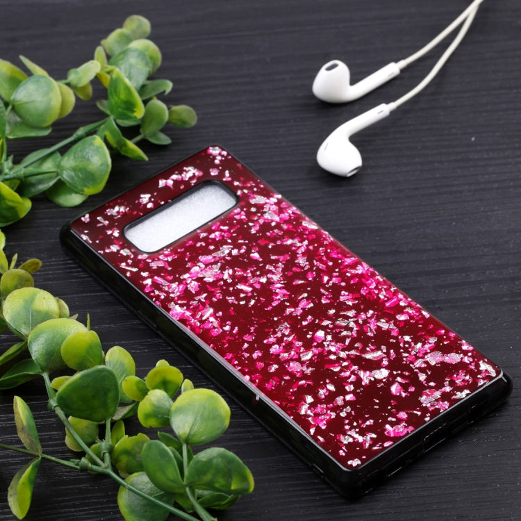 For Galaxy Note 8 Gold Foil TPU Protective Back Cover Case