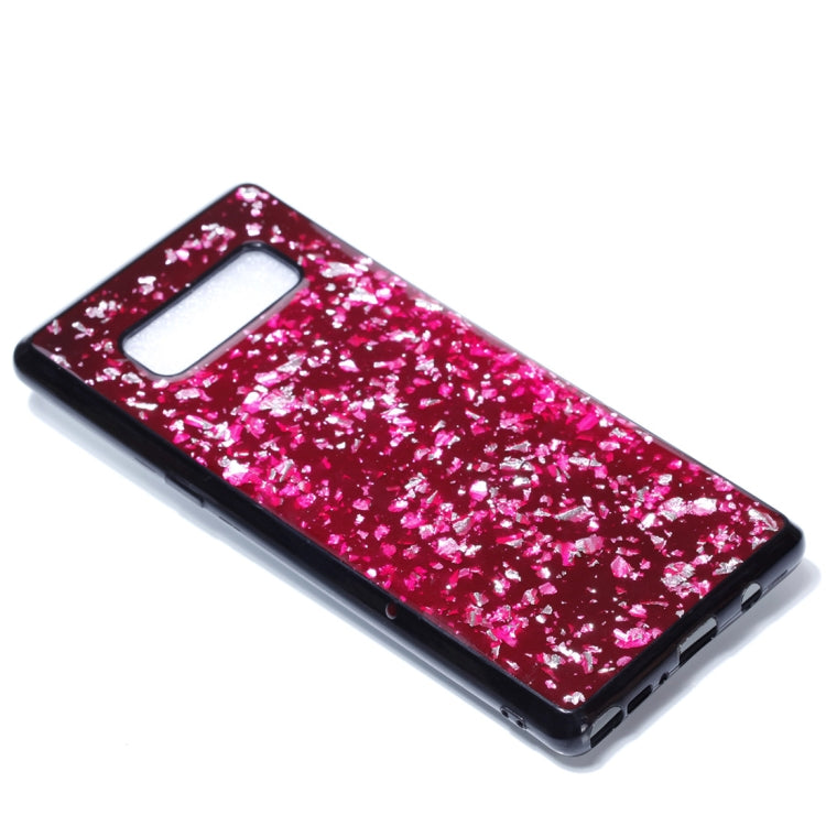 For Galaxy Note 8 Gold Foil TPU Protective Back Cover Case