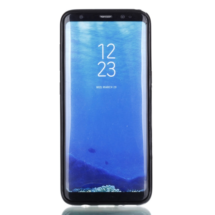For Galaxy S8 Gold Foil TPU Protective Back Cover Case