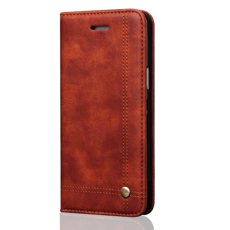 For Galaxy S7 / G930 Retro Crazy Horse Pattern Casual Style with Absorption Horizontal Flip Leather Case with Holder & Card Slots & Wallet