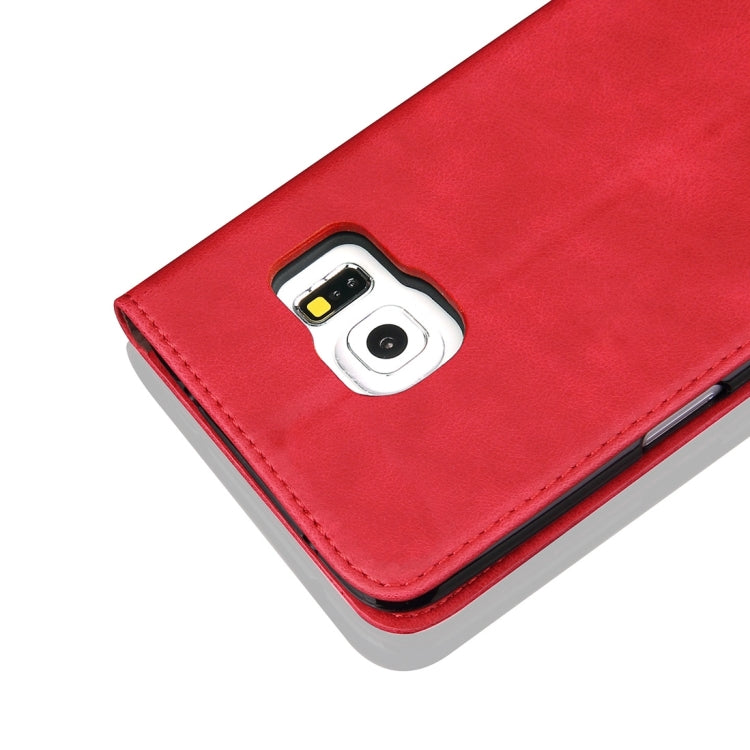 For Galaxy S7 / G930 Retro Crazy Horse Pattern Casual Style with Absorption Horizontal Flip Leather Case with Holder & Card Slots & Wallet