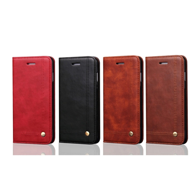 For Galaxy S7 / G930 Retro Crazy Horse Pattern Casual Style with Absorption Horizontal Flip Leather Case with Holder & Card Slots & Wallet
