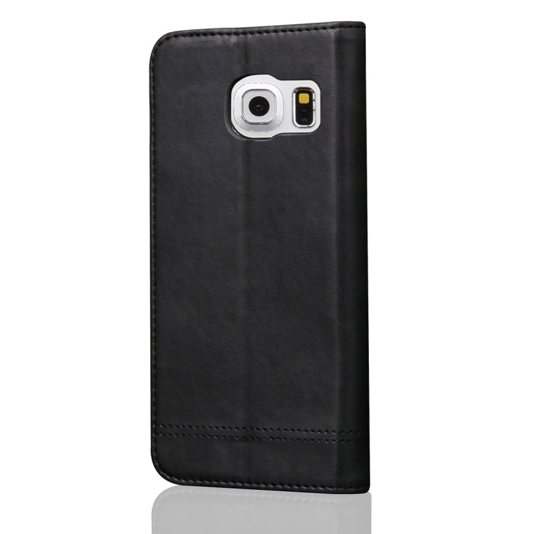 For Galaxy S7 Edge/ G935 Retro Crazy Horse Pattern Casual Style with Absorption Horizontal Flip Leather Case with Holder & Card Slots & Wallet