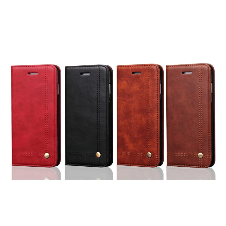 For Galaxy S7 Edge/ G935 Retro Crazy Horse Pattern Casual Style with Absorption Horizontal Flip Leather Case with Holder & Card Slots & Wallet