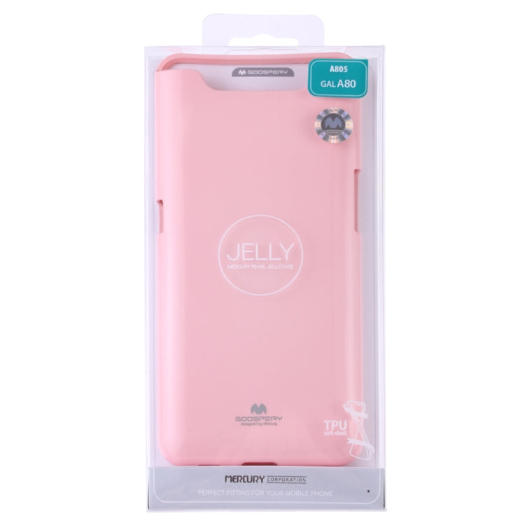 GOOSPERY JELLY TPU Shockproof and Scratch Case for Galaxy A80