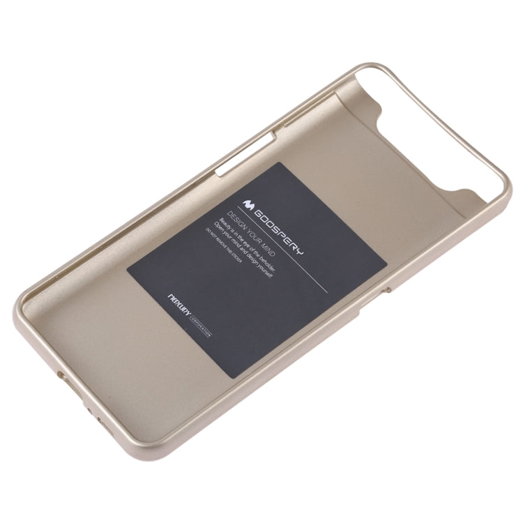 GOOSPERY JELLY TPU Shockproof and Scratch Case for Galaxy A80