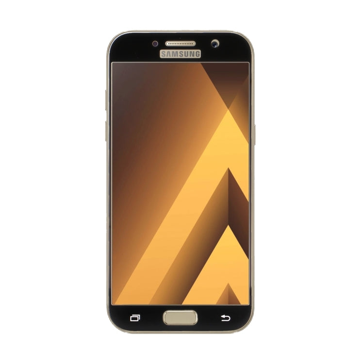 For Galaxy A5 (2017) / A520 0.33mm 9H Surface Hardness Silk-screen Full Screen Tempered Glass Screen Protector
