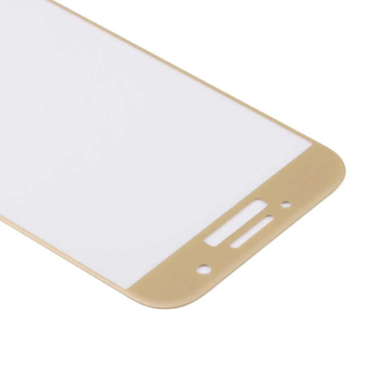 For Galaxy A3 (2017) / A320 0.33mm 9H Surface Hardness Silk-screen Full Screen Tempered Glass Screen Protector