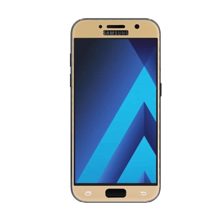 For Galaxy A3 (2017) / A320 0.33mm 9H Surface Hardness Silk-screen Full Screen Tempered Glass Screen Protector