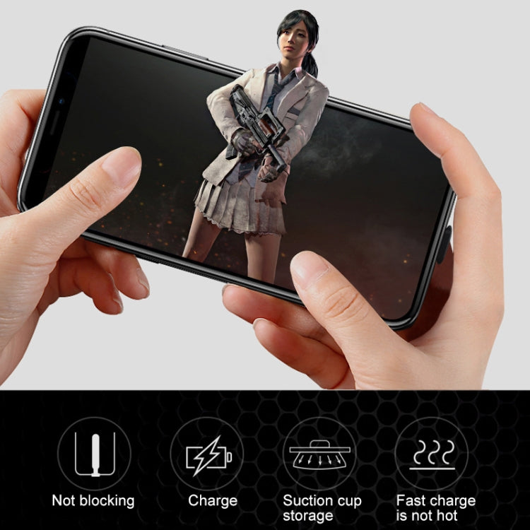 1m 2.4A Output USB-C / Type-C Elbow Solid Sucker Game Data & Fast Charging Cable, For Galaxy, Huawei, Xiaomi, LG, HTC and other Smartphones