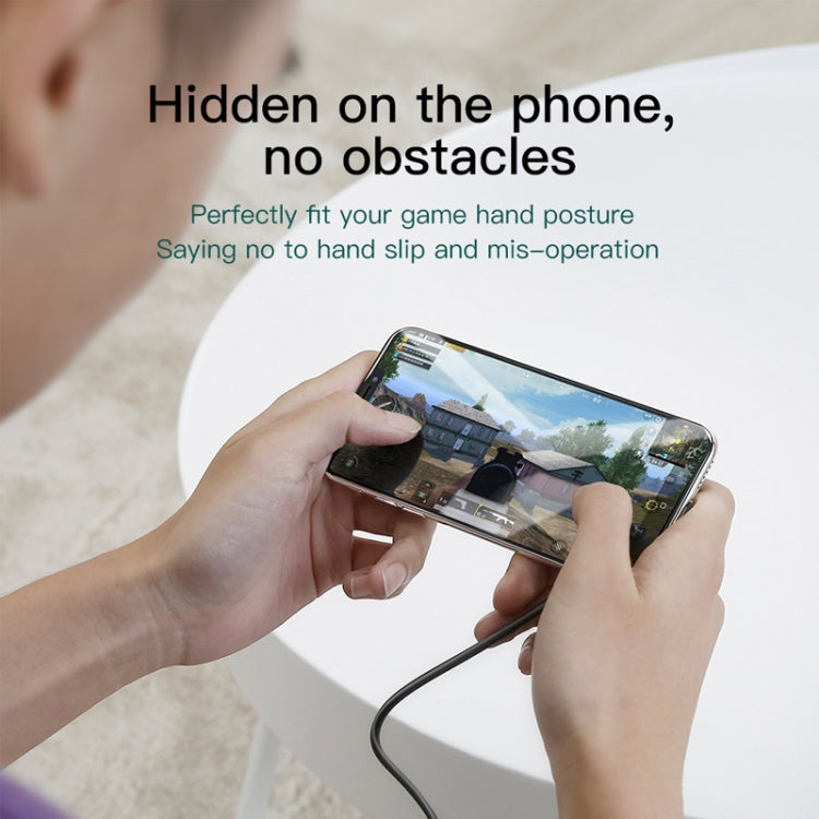 1m 2.4A Output USB-C / Type-C Elbow Solid Sucker Game Data & Fast Charging Cable, For Galaxy, Huawei, Xiaomi, LG, HTC and other Smartphones