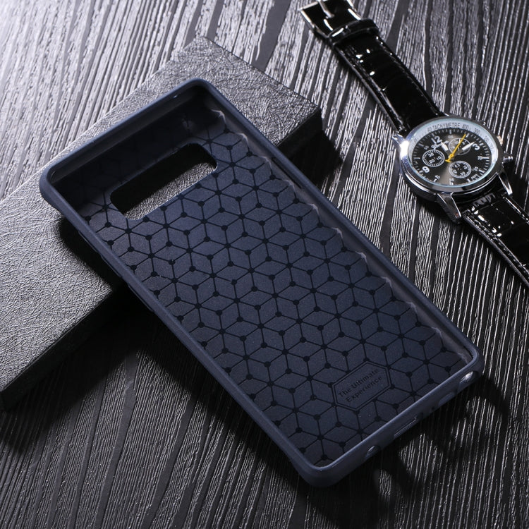 For Galaxy Note 8 Brushed Texture + Soft TPU Dropproof Protective Back Cover Case
