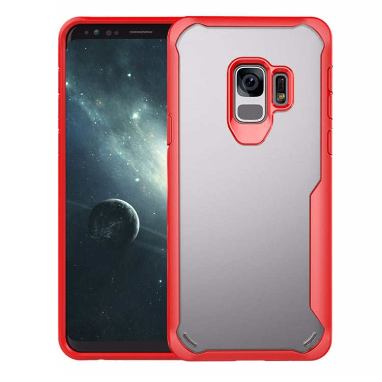 Transparent PC + TPU Full Coverage Shockproof Protective Case for Galaxy S9