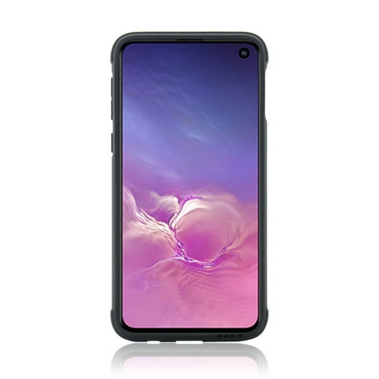 Carbon Gold Glitter Powder Shockproof Protective Case for Galaxy S10e