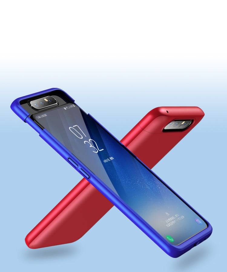 Ultrathin PC Sliding Closure Protective Case for Galaxy A80(Black)