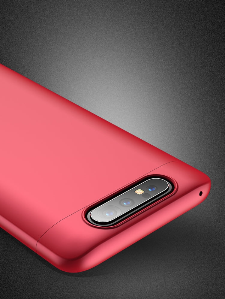 Ultrathin PC Sliding Closure Protective Case for Galaxy A80(Black)