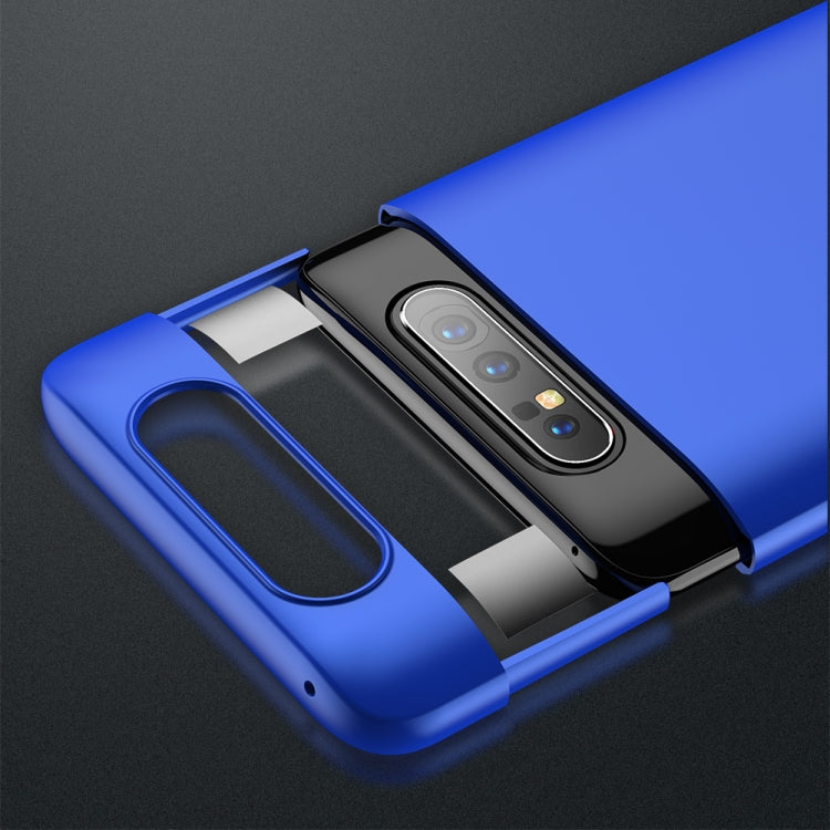 Ultrathin PC Sliding Closure Protective Case for Galaxy A80(Black)