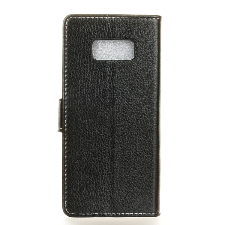 For Galaxy S8 Active Litchi Texture Horizontal Flip Leather Case with Holder & Card Slots & Wallet & Photo Frame