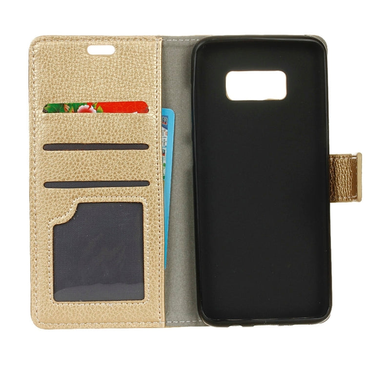 For Galaxy S8 Active Litchi Texture Horizontal Flip Leather Case with Holder & Card Slots & Wallet & Photo Frame