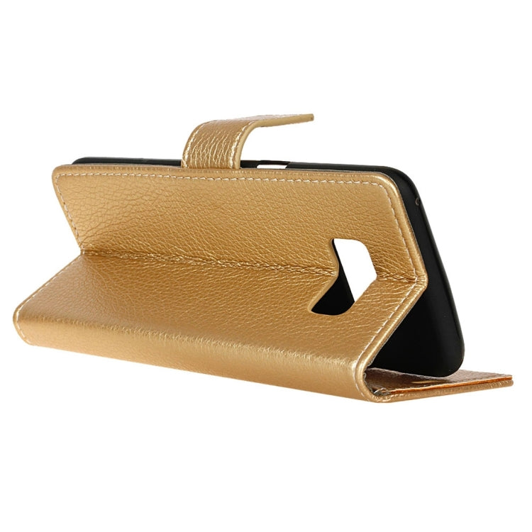 For Galaxy S8 Active Litchi Texture Horizontal Flip Leather Case with Holder & Card Slots & Wallet & Photo Frame