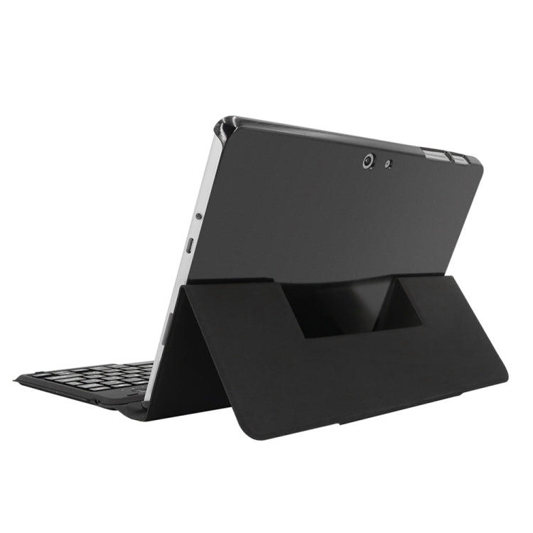 SG01 Detachable Plastic Bluetooth Keyboard Tablet Case for Microsoft Surface Go 10 inch, with Holder(Black)