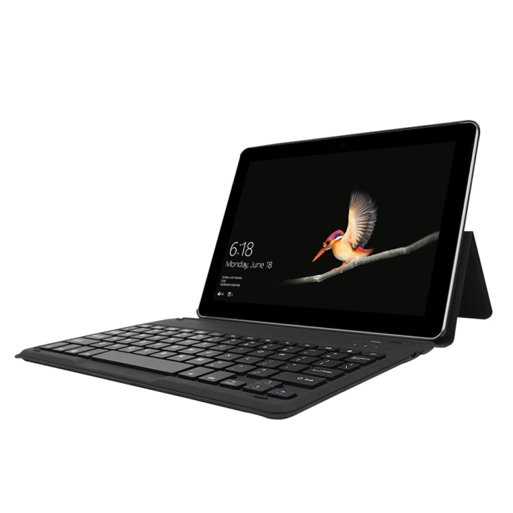 SG01 Detachable Plastic Bluetooth Keyboard Tablet Case for Microsoft Surface Go 10 inch, with Holder(Black)