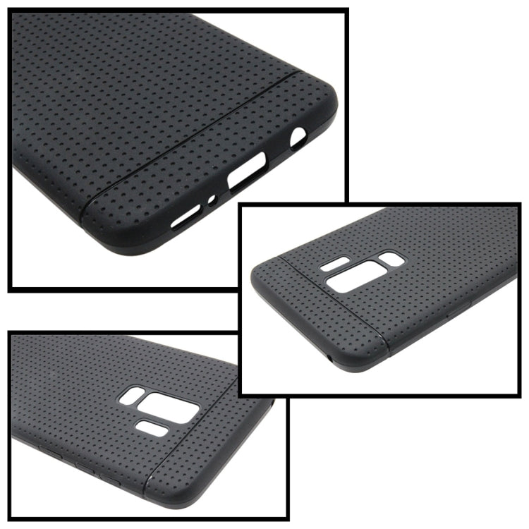 For Galaxy S9+ Honeycomb Texture Soft TPU Protective Back Case