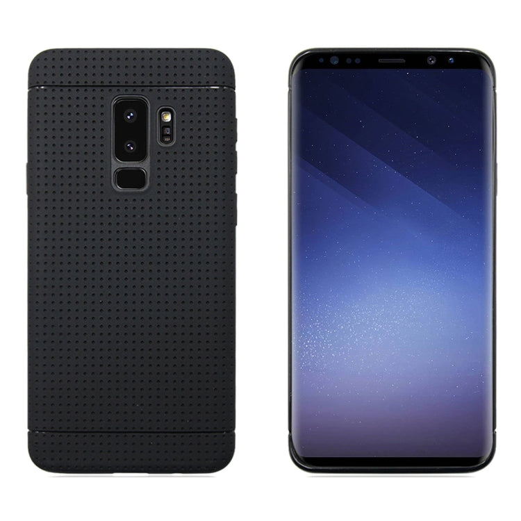 For Galaxy S9+ Honeycomb Texture Soft TPU Protective Back Case