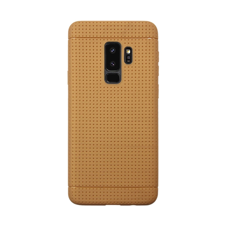 For Galaxy S9+ Honeycomb Texture Soft TPU Protective Back Case