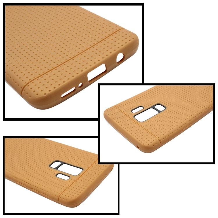 For Galaxy S9+ Honeycomb Texture Soft TPU Protective Back Case