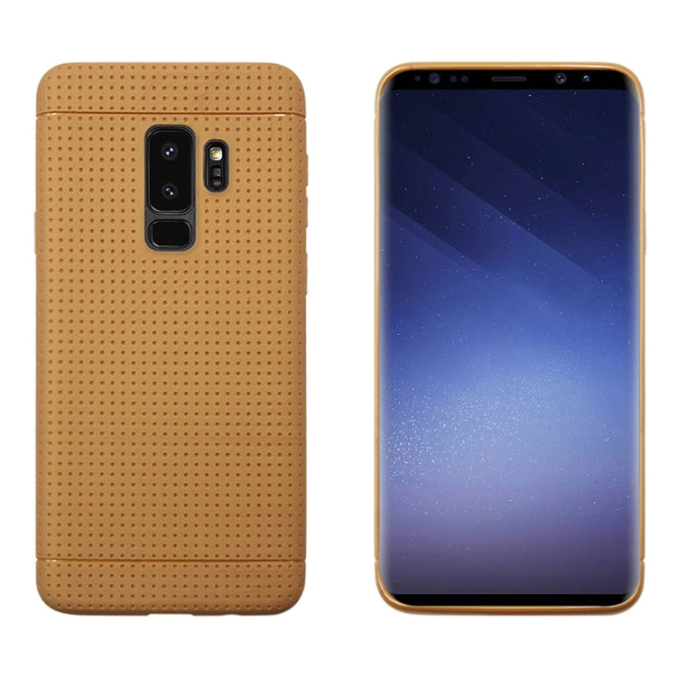 For Galaxy S9+ Honeycomb Texture Soft TPU Protective Back Case