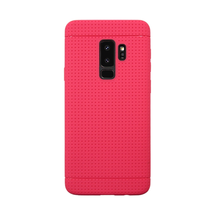 For Galaxy S9+ Honeycomb Texture Soft TPU Protective Back Case