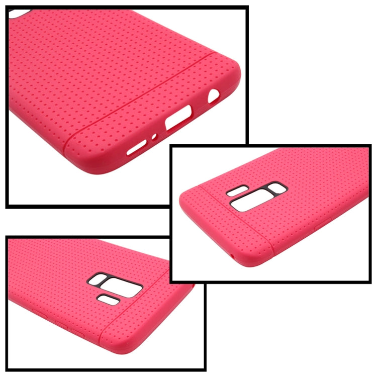 For Galaxy S9+ Honeycomb Texture Soft TPU Protective Back Case