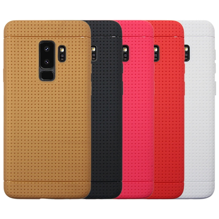 For Galaxy S9+ Honeycomb Texture Soft TPU Protective Back Case