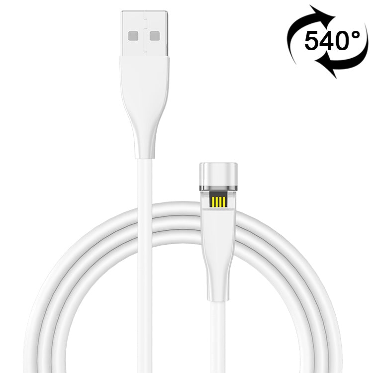 2m 540 Degree Rotating USB Magnetic Charging Cable, No Charging Head