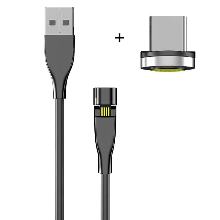 2m USB to USB-C / Type-C 540 Degree Rotating Magnetic Charging Cable