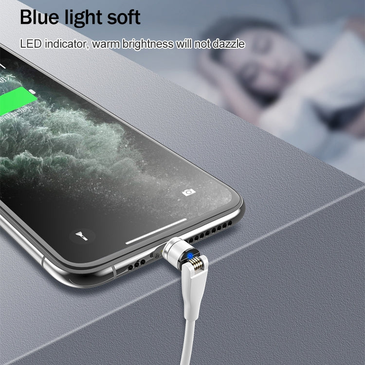2m USB to Micro USB 540 Degree Rotating Magnetic Charging Cable