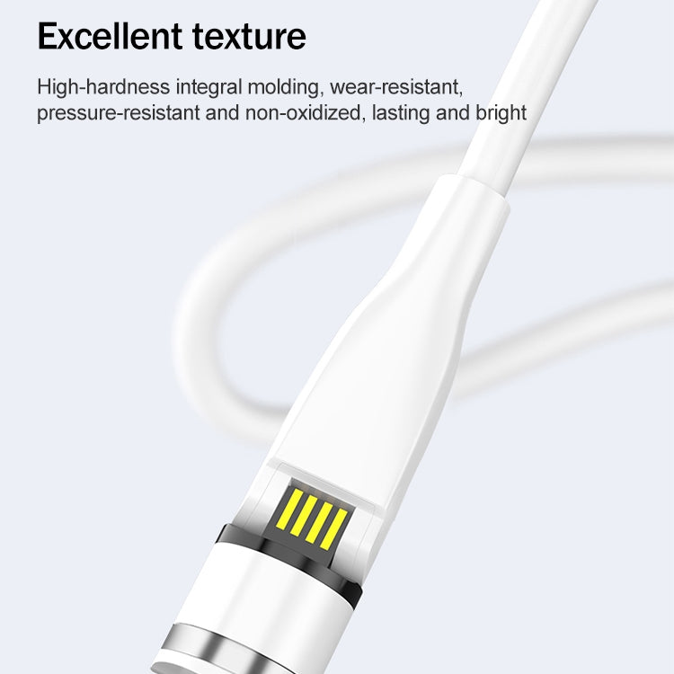2m USB to Micro USB 540 Degree Rotating Magnetic Charging Cable