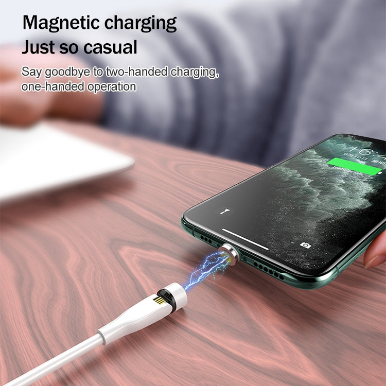 2m USB to Micro USB 540 Degree Rotating Magnetic Charging Cable