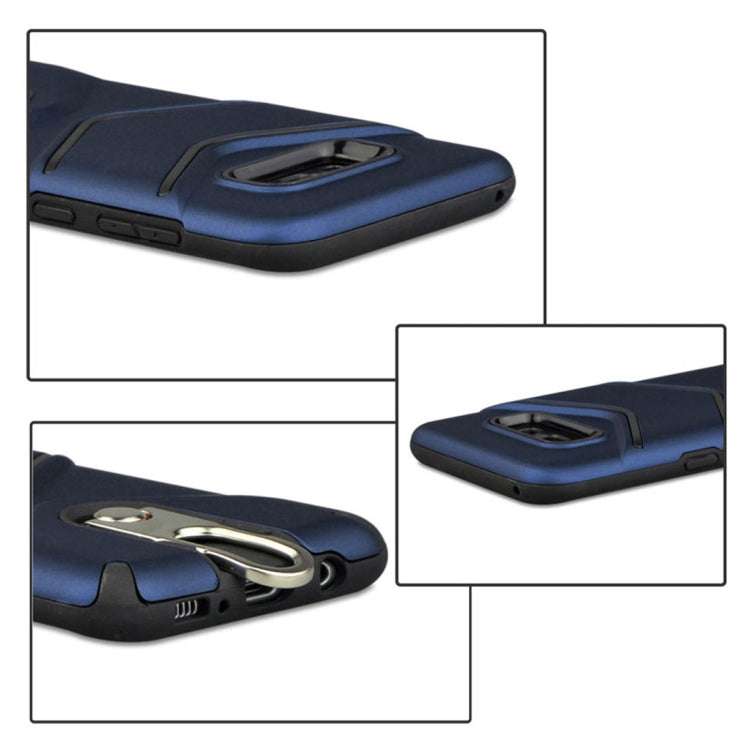 For Galaxy S8 + / G955 TPU + PC Shockproof Protective Back Case with Rotatable Holder