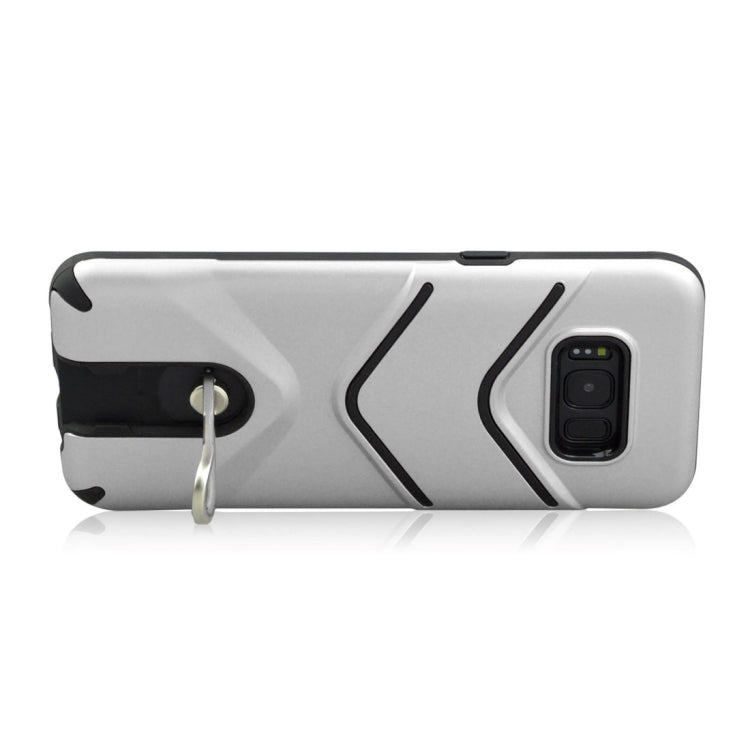 For Galaxy S8 + / G955 TPU + PC Shockproof Protective Back Case with Rotatable Holder