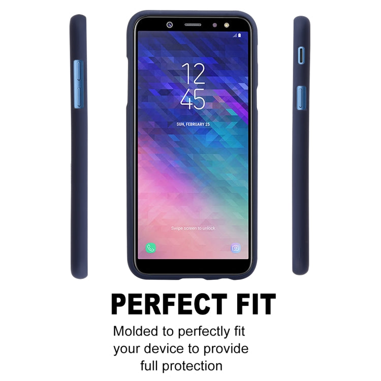 GOOSPERY SOFT FEELING TPU Drop-proof Soft Protective Back Cover for Galaxy A6 (2018) / A600
