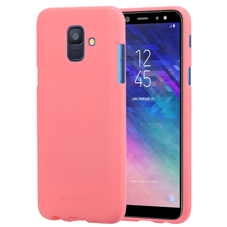 GOOSPERY SOFT FEELING TPU Drop-proof Soft Protective Back Cover for Galaxy A6 (2018) / A600