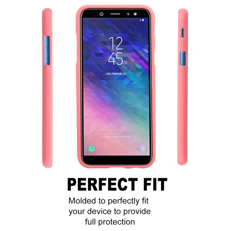 GOOSPERY SOFT FEELING TPU Drop-proof Soft Protective Back Cover for Galaxy A6 (2018) / A600