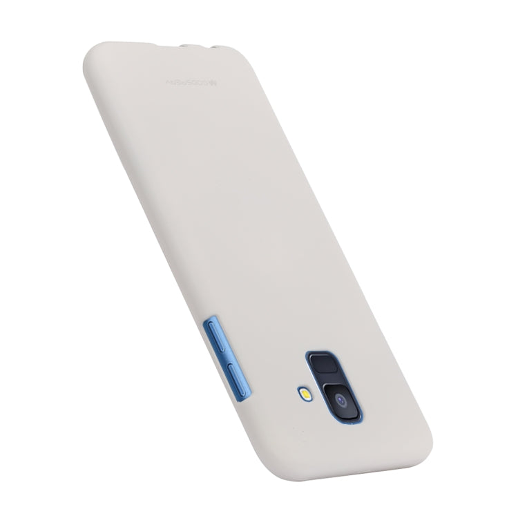 GOOSPERY SOFT FEELING TPU Drop-proof Soft Protective Back Cover for Galaxy A6 (2018) / A600