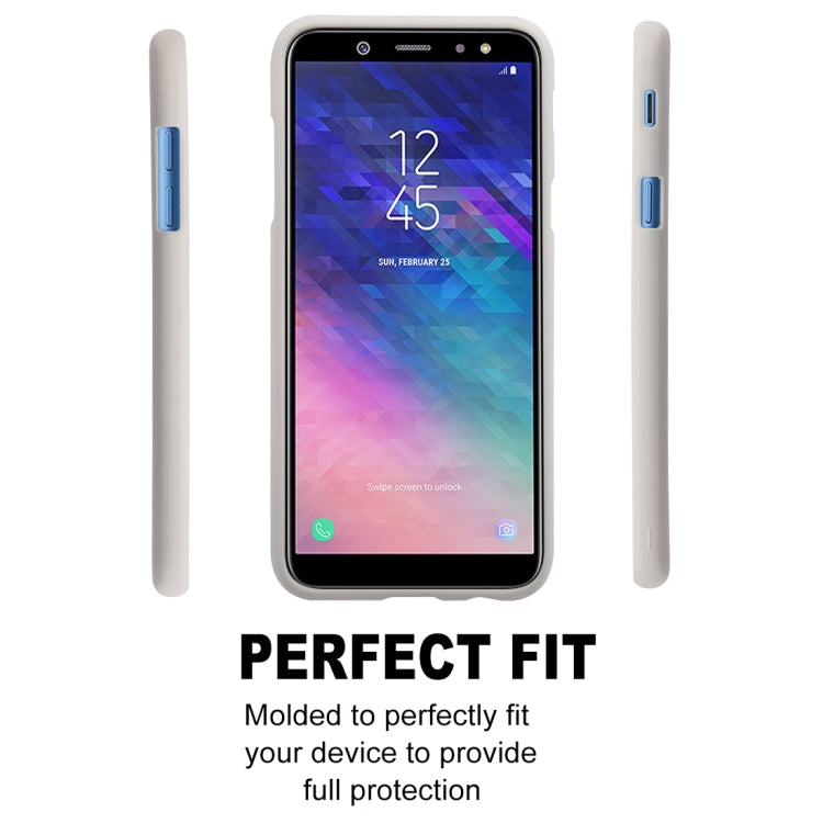 GOOSPERY SOFT FEELING TPU Drop-proof Soft Protective Back Cover for Galaxy A6 (2018) / A600