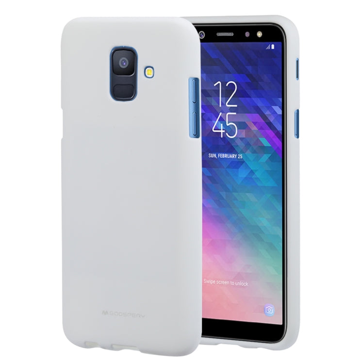 GOOSPERY SOFT FEELING TPU Drop-proof Soft Protective Back Cover for Galaxy A6 (2018) / A600