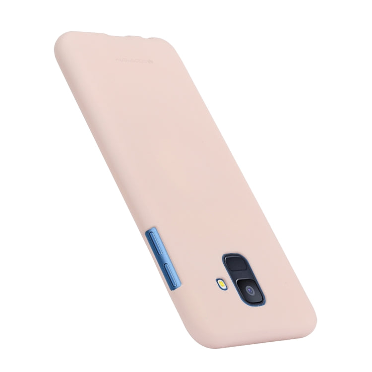 GOOSPERY SOFT FEELING TPU Drop-proof Soft Protective Back Cover for Galaxy A6 (2018) / A600