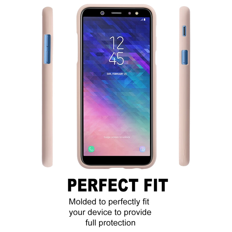 GOOSPERY SOFT FEELING TPU Drop-proof Soft Protective Back Cover for Galaxy A6 (2018) / A600