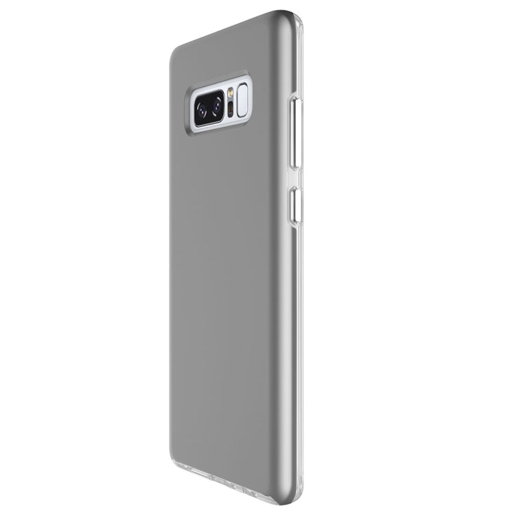 For Galaxy Note 8 PC + TPU Chrome Plated Press Button Protective Back Cover Case